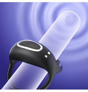 MizzZee - LIVALL Vibrating Penis Cock Ring (Smart APP Model - Chargeable)